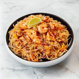 Pad thai z krewetkami