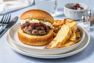 Hamburguesa Con Queso