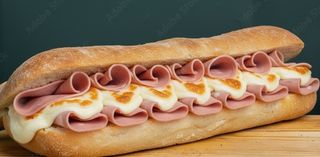 Panuozzo Mortadella e provola