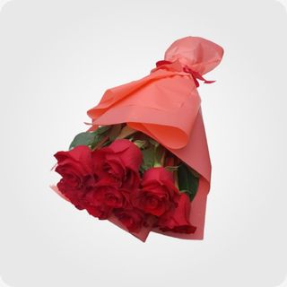 8 წითელი ვარდი