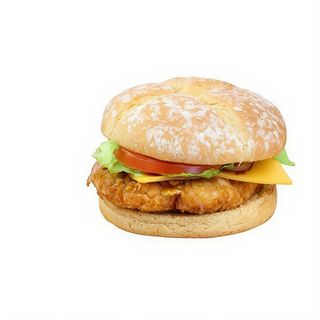 Hamburguesa Casera De Pollo