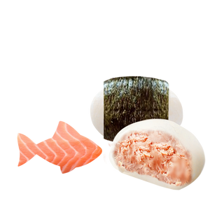 Мочі Онігірі Лосось 