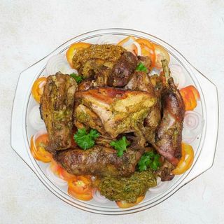 Pintade Braisée (1/2)