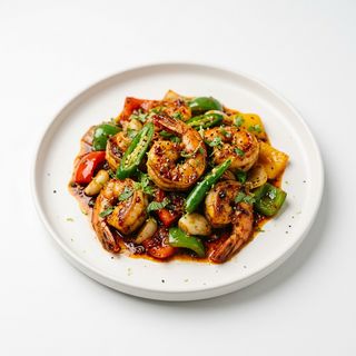 Langostinos Chilli