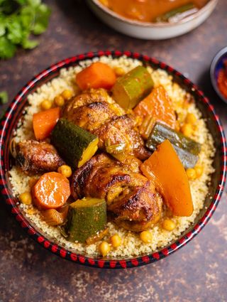 Couscous au poulet ou a la viande