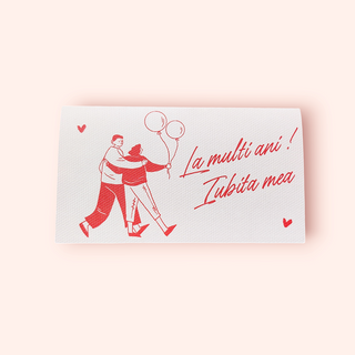 Felicitare "La multi ani, Iubita mea"