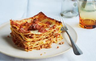 Pasta Bolognaise gratinée