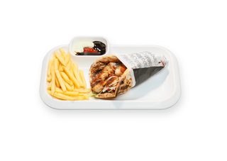 Naan Escalope grillé