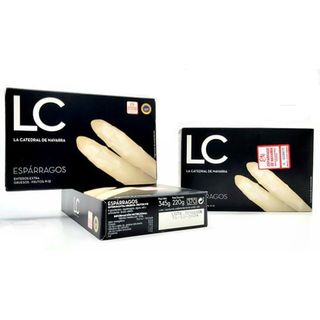 Lata Espárragos Extra Gruesos La Catedral De Navarra 9-12 Frutos 345G.