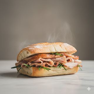 Panino con porchetta