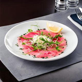33. Carpaccio tonno - 4 pezzi