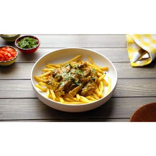 Chicken Curry with Chips or Rice