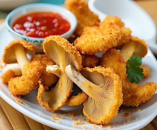 Pieczarki zapieczone z serem