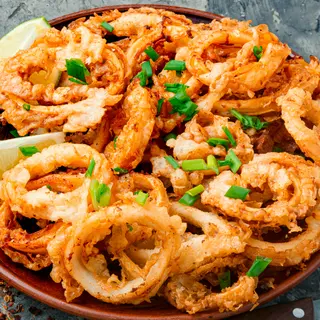 Anillos De Calamares (Ración)