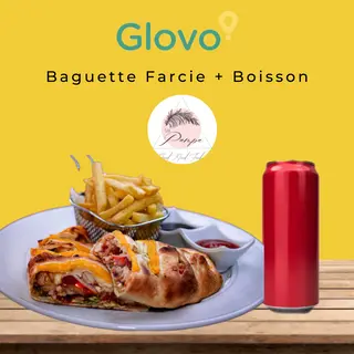 Baguette Farcie La Pampa + Boisson