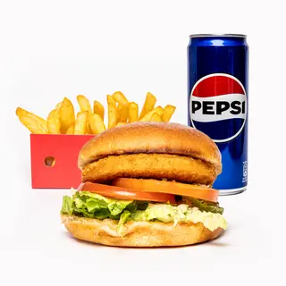 Menú Hamburguesa Veggy