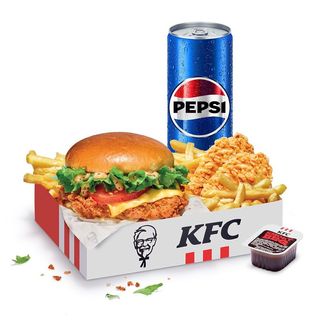 Box Meal Colonel's Burger