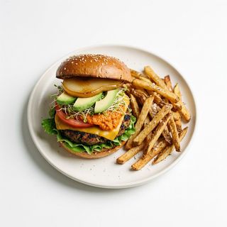 Hamburguesa Vegana