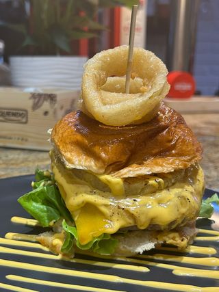 Hamburguesa armonía dulce