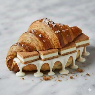 Cornetto al Kinder Fetta al latte