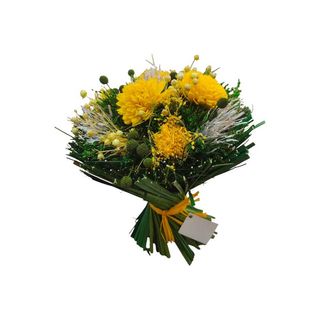 Bouquet flores secas amarelo | Floriberia