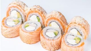 Philadelphia grill z krewetką