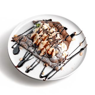 Вафлі з шоколадом та бананом (270г)