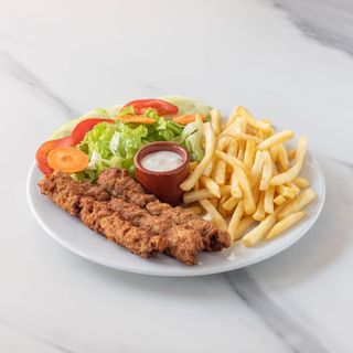 Seekh Kebab no Prato