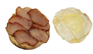 Lepinja sa pečenicom i dimljenim sirom