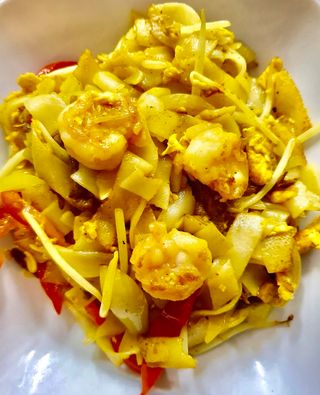 Fettuccine di riso alla kweityu