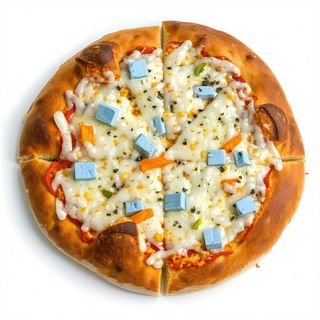 Pizza Fata turchina baby