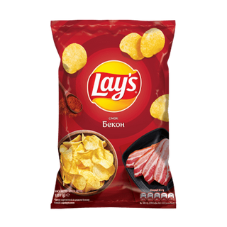 Чіпси Lays Бекон 60г