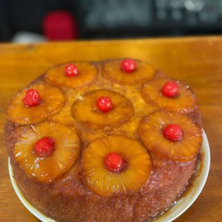 Tarta de piña