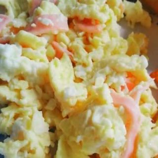 Huevos Revueltos Con Jamón