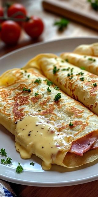 Crêpe Dinde Fumée Fromage