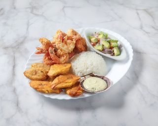 Camarones reventados