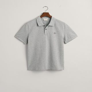 Polo De Piqué Regular Fit Shield - Grey Melange