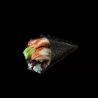 70F. Temaki anguila con aguacate (2 pzs.)