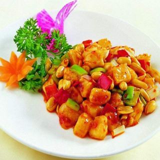 Pollo in salsa piccante