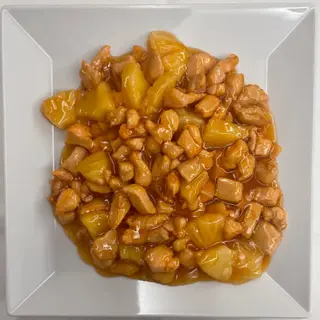76. Pollo Con Piña