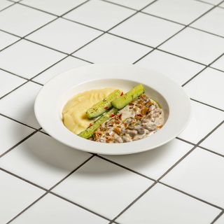 Бефстроганов с пюре