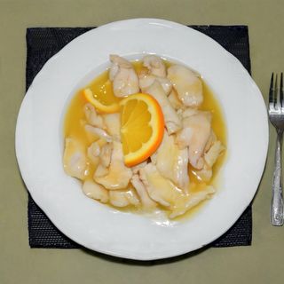 73. Pollo all'arancia