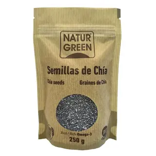 Semillas De Chía Natur Green 250Gr
