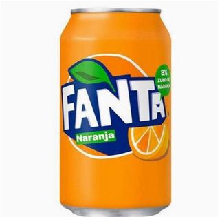 Fanta Naranja Lata 330ml.