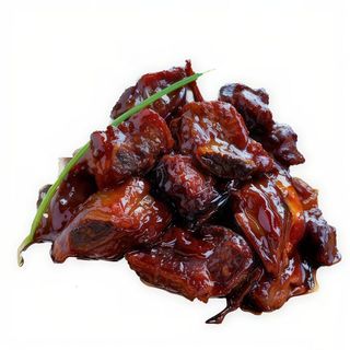 Costillas de cerdo dulce con vinagre