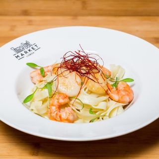 Tagliatelle de Camarão e Vieira