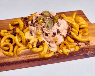 Spicy Volcano Curly Fries