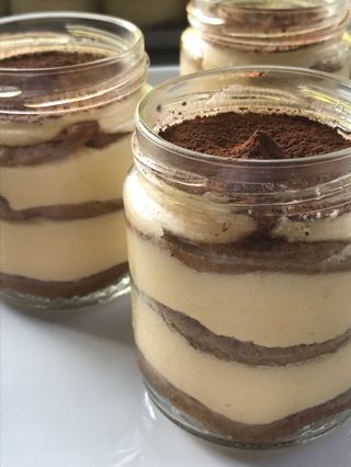 Vaso Individual Tiramisú