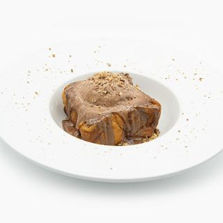 Torrija de Pan Brioche con Nutella