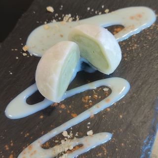 Mochi de Té verde/Matcha